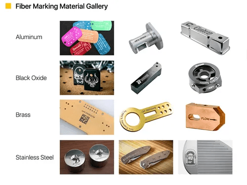 Fiber Laser Metal Engraving Sample