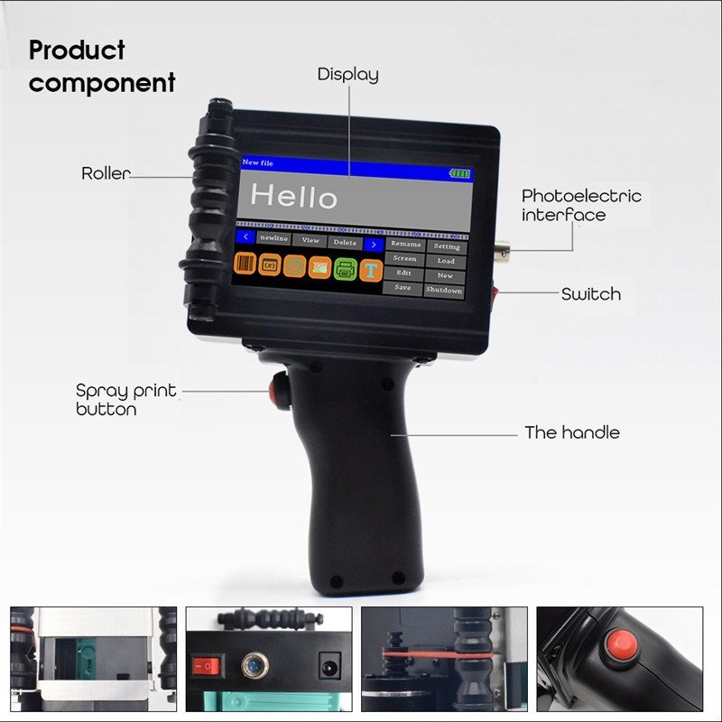 Portable Handjet Printer